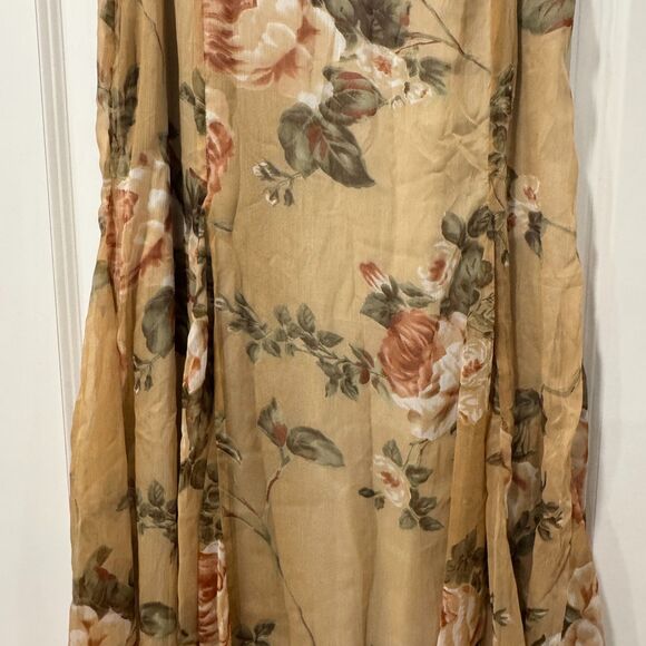 Vintage Womens Soft Surroundings Floral Maxi Skirt M Whimsigoth Y2K Cottagecore - Picture 3 of 4